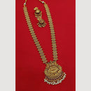 Lucentarts Jewellery Heritage Pota And Pearl Temple Necklace Set