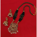Lucentarts Jewellery Heritage Pota And Pearl Temple Necklace Set