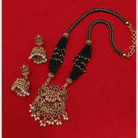 Lucentarts Jewellery Heritage Pota And Pearl Temple Necklace Set