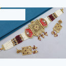 Lucentarts Jewellery Elegant Pota And Pearl Choker Traditional Meets Trendy Jewelry Set