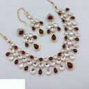 Lucentarts Jewellery Royal Charm Kundan Necklace Set