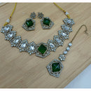 Lucentarts Jewellery Fancy Crystal Stone Necklace Set