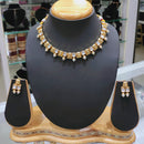 Lucentarts Jewellery Heritage Pota Stone And Pearl Necklace Set