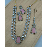 Lucentarts Jewellery Fancy Crystal Stone Necklace Set