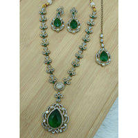 Lucentarts Jewellery Glam Crystal Stone Austrian Necklace Set