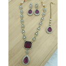 Lucentarts Jewellery Glam Crystal Stone Austrian Necklace Set