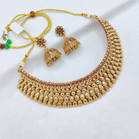 Lucentarts Jewellery Royale Pota Stone And Beads Choker Necklace Set