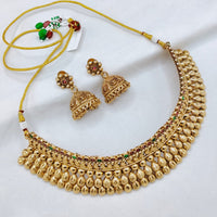 Lucentarts Jewellery Royale Pota Stone And Beads Choker Necklace Set