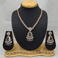 Lucentarts Jewellery Radiance Austrian Stone And American Diamond Necklace Set
