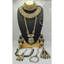 Lucentarts Jewellery Gorgeous Austrian Stone And Beads Bridal Jewelry Set