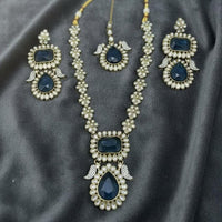 Lucentarts Sparkling Crystal Stone And Austrian Stone Necklace Set