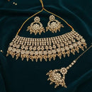 Lucentarts Sparkling Austrian Stone And Beads Choker Necklace Set