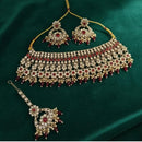 Lucentarts Sparkling Austrian Stone And Beads Choker Necklace Set