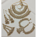 Lucentarts Jewellery Gorgeous Austrian Stone And Beads Bridal Jewelry Set