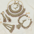 Lucentarts Jewellery Gorgeous Austrian Stone And Beads Bridal Jewelry Set