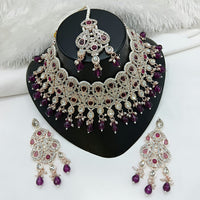 Lucentarts Jewellery Heritage Style Pota Austrian Stone Beaded Choker Necklace Set