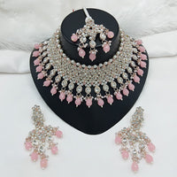 Lucentarts Jewellery Heritage Style Pota Austrian Stone Beaded Choker Necklace Set