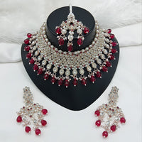 Lucentarts Jewellery Heritage Style Pota Austrian Stone Beaded Choker Necklace Set