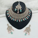 Lucentarts Jewellery Heritage Style Pota Austrian Stone Beaded Choker Necklace Set
