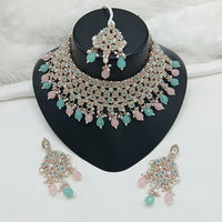 Lucentarts Jewellery Heritage Style Pota Austrian Stone Beaded Choker Necklace Set
