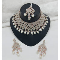 Lucentarts Jewellery Heritage Style Pota Austrian Stone Beaded Choker Necklace Set