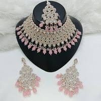 Lucentarts Jewellery Heritage Style Pota Austrian Stone Beaded Choker Necklace Set
