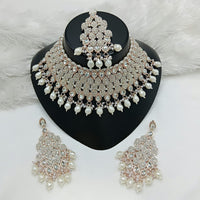 Lucentarts Jewellery Heritage Style Pota Austrian Stone Beaded Choker Necklace Set