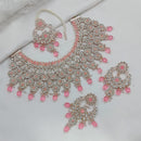 Lucentarts Jewellery Heritage Style Pota Austrian Stone Beaded Choker Necklace Set