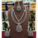 Lucentarts Jewellery Royal Pota Stone And Beads Statement Necklace Set