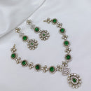 Lucentarts Jewellery Elegant Pota Stone And Austrian Necklace Set