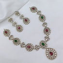 Lucentarts Jewellery Elegant Pota Stone And Austrian Necklace Set