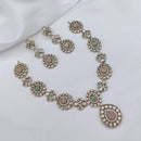 Lucentarts Jewellery Elegant Pota Stone And Austrian Necklace Set