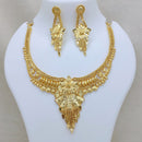 Lucentarts Jewellery  Gold Forming  Necklace Set