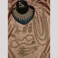 Lucentarts Jewellery Gorgeous Austrian Stone And Beads Bridal Jewelry Set