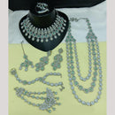 Lucentarts Jewellery Gorgeous Austrian Stone And Beads Bridal Jewelry Set