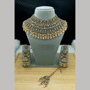 Lucentarts Jewellery Classic Austrain Stone And Pearl Choker Necklace Set