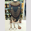 Lucentarts Jewellery Glamorous Grand Austrian Stone And Beads Bridal Statement Set