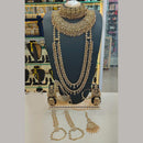 Lucentarts Jewellery Glamorous Grand Austrian Stone And Beads Bridal Statement Set