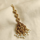 Lucentarts Jewellery Designer Pota Stone And Beads Temple Maangtikka
