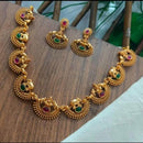 Lucentarts Jewellery Elegant Pota Stone Necklace Set