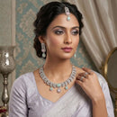 Lucentarts Jewellery Glam Austrian Stone Fashion Necklace Set