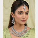 Lucentarts Jewellery Glam Austrian Stone Fashion Necklace Set