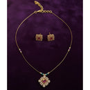 Lucentarts Jewellery Traditional Designer Austrian Stone Long Necklace Set