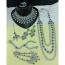 Lucentarts Jewellery Gorgeous Austrian Stone And Beads Bridal Jewelry Set