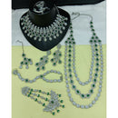 Lucentarts Jewellery Gorgeous Austrian Stone And Beads Bridal Jewelry Set