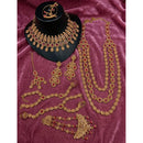 Lucentarts Jewellery Gorgeous Austrian Stone And Beads Bridal Jewelry Set