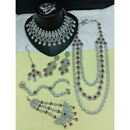Lucentarts Jewellery Gorgeous Austrian Stone And Beads Bridal Jewelry Set