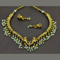 Lucentarts Jewellery Elegant Pearl Necklace Set