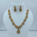 Lucentarts Jewellery Designer Pota Stone And Austrian Stone Pear Necklace Set