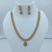 Lucentarts Jewellery Gorgeous Crystal Stone And Austrian Stone Necklace Set